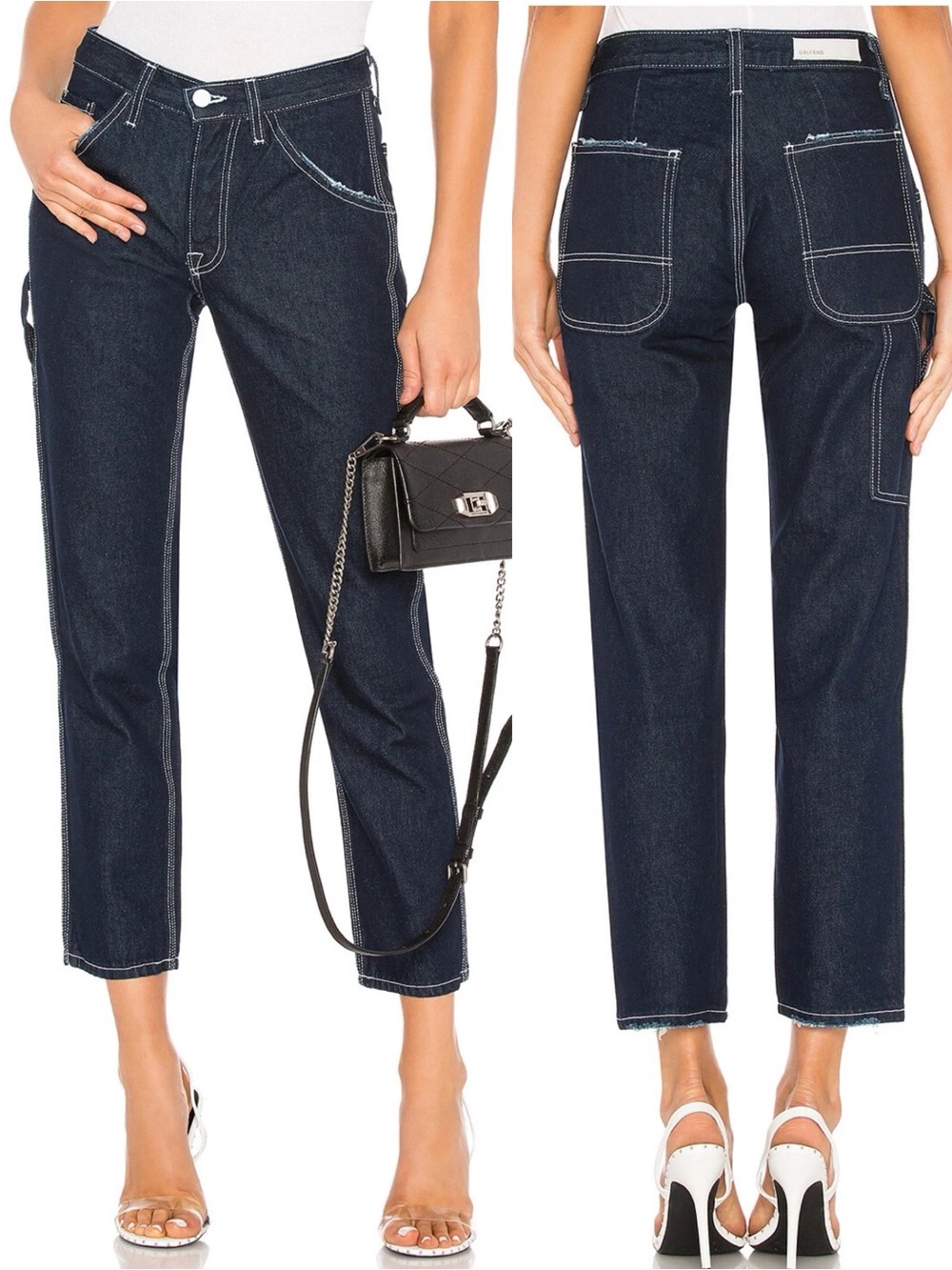 GRLFRND Janice Carpenter Crop Jeans